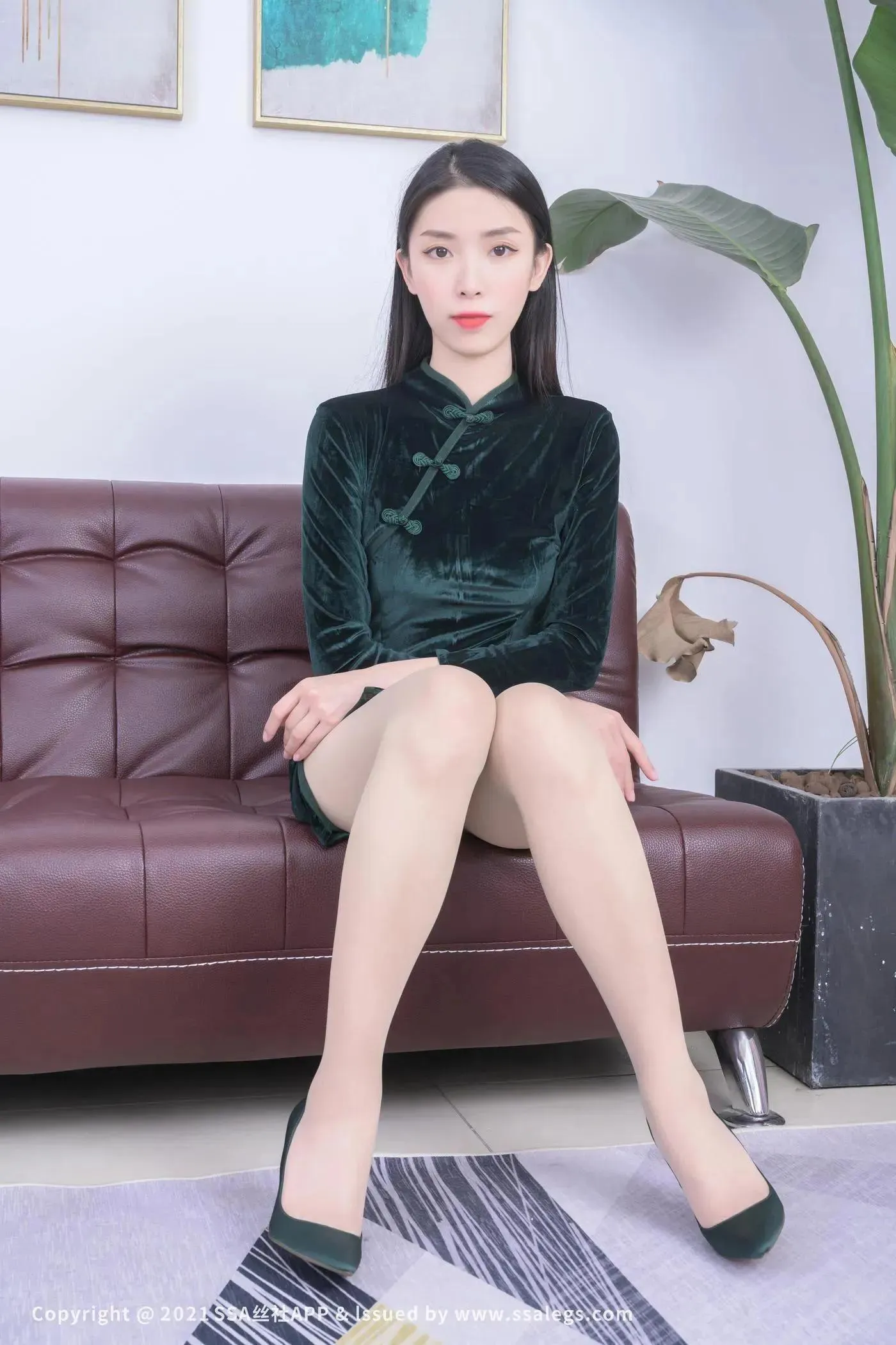 [SSA丝社]超清写真 NO.678 腿模安妍的肉丝（上） [49P]插图7